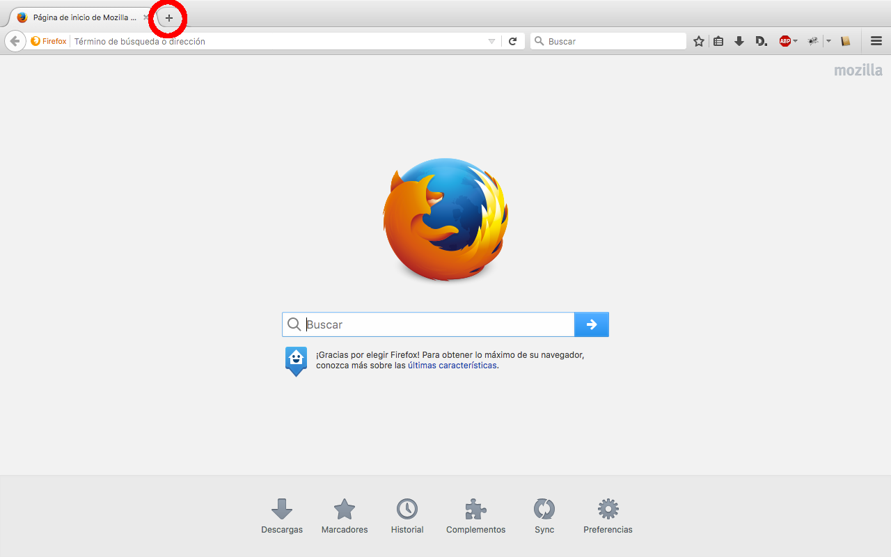 Firefox paso número 1